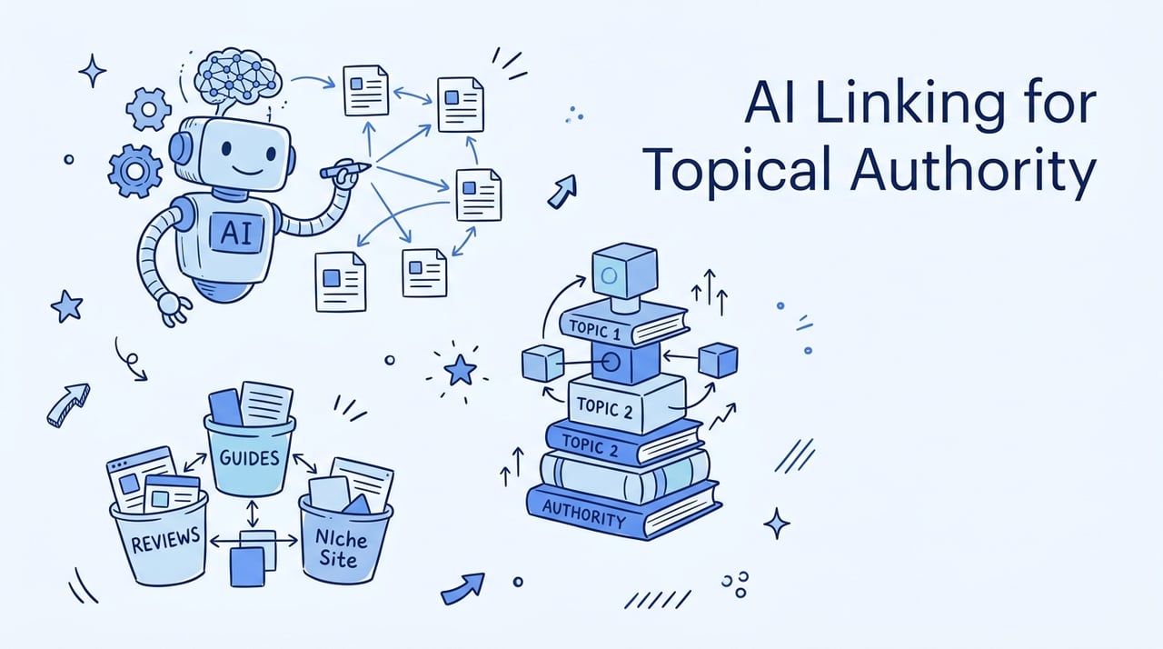 Automated Topical Authority: An AI Internal Linking Framework for Affiliate Site Silos