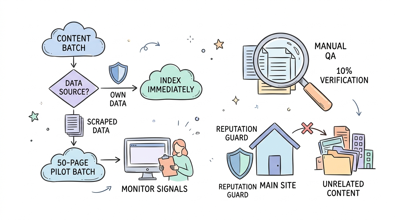 Step 4: Launch and Protect Against Content Abuse Penalties