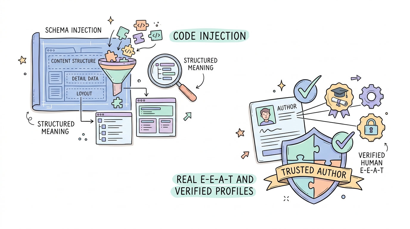 Hardening the Workflow: Schema Injection and Real E-E-A-T