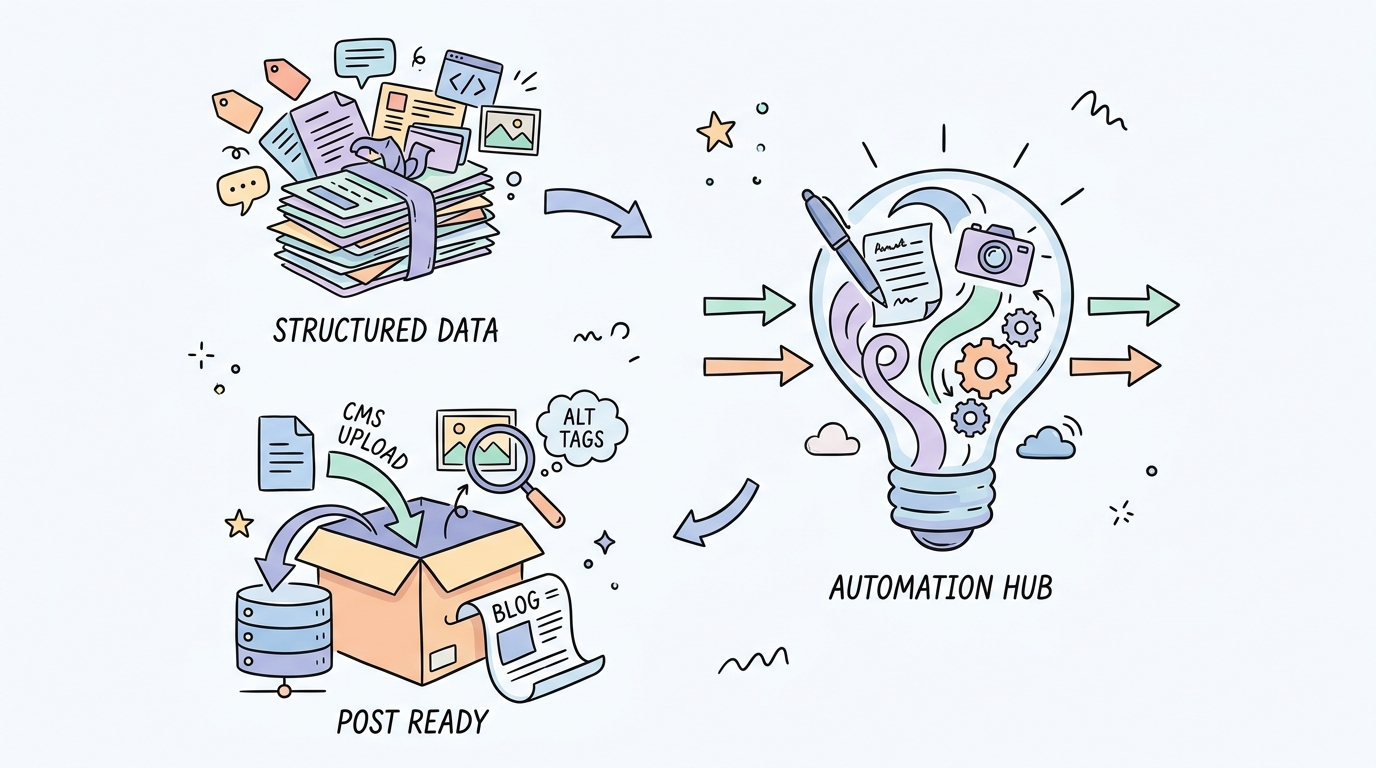 How Do You Set Up an Autonomous Image and Meta Tag Pipeline?