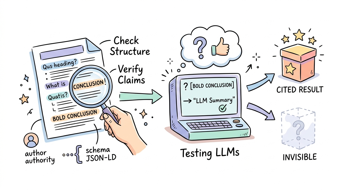 Audit Checklist: Are You Cited or Invisible?