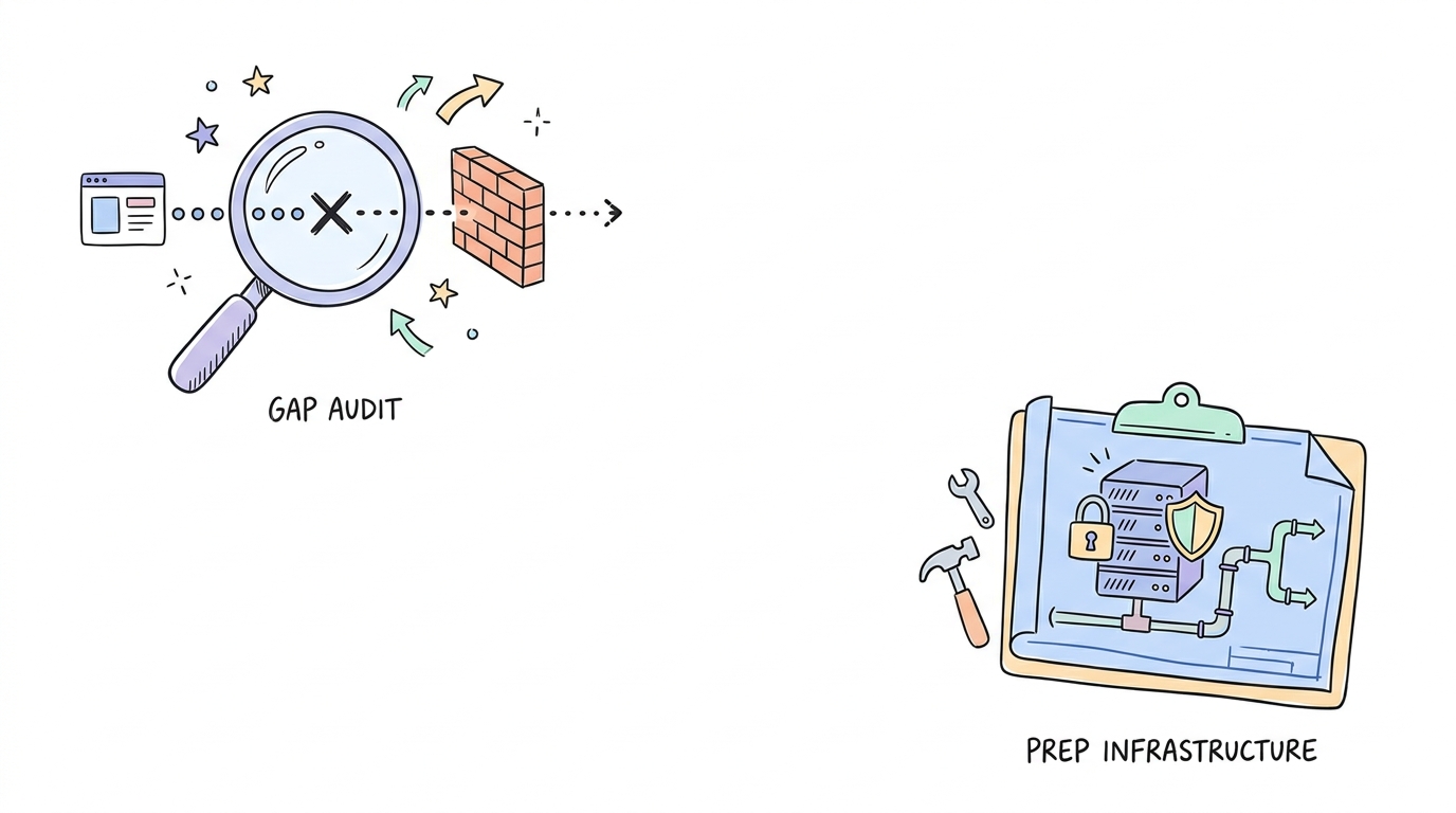 Step 1: Audit Your Current Gaps and Prep Your Infrastructure