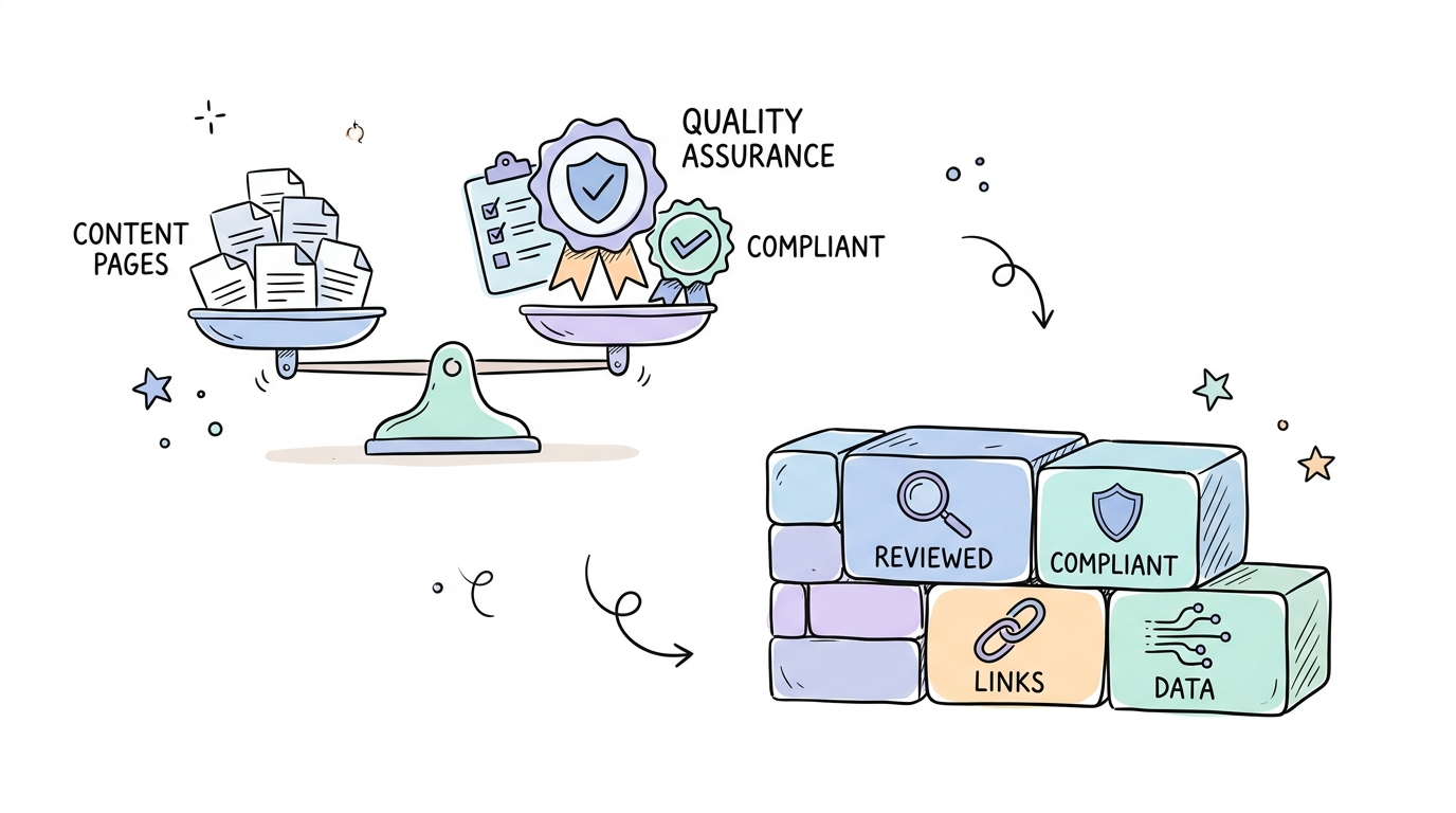 Scaling Defensibility: Programmatic SEO and Policy Compliance