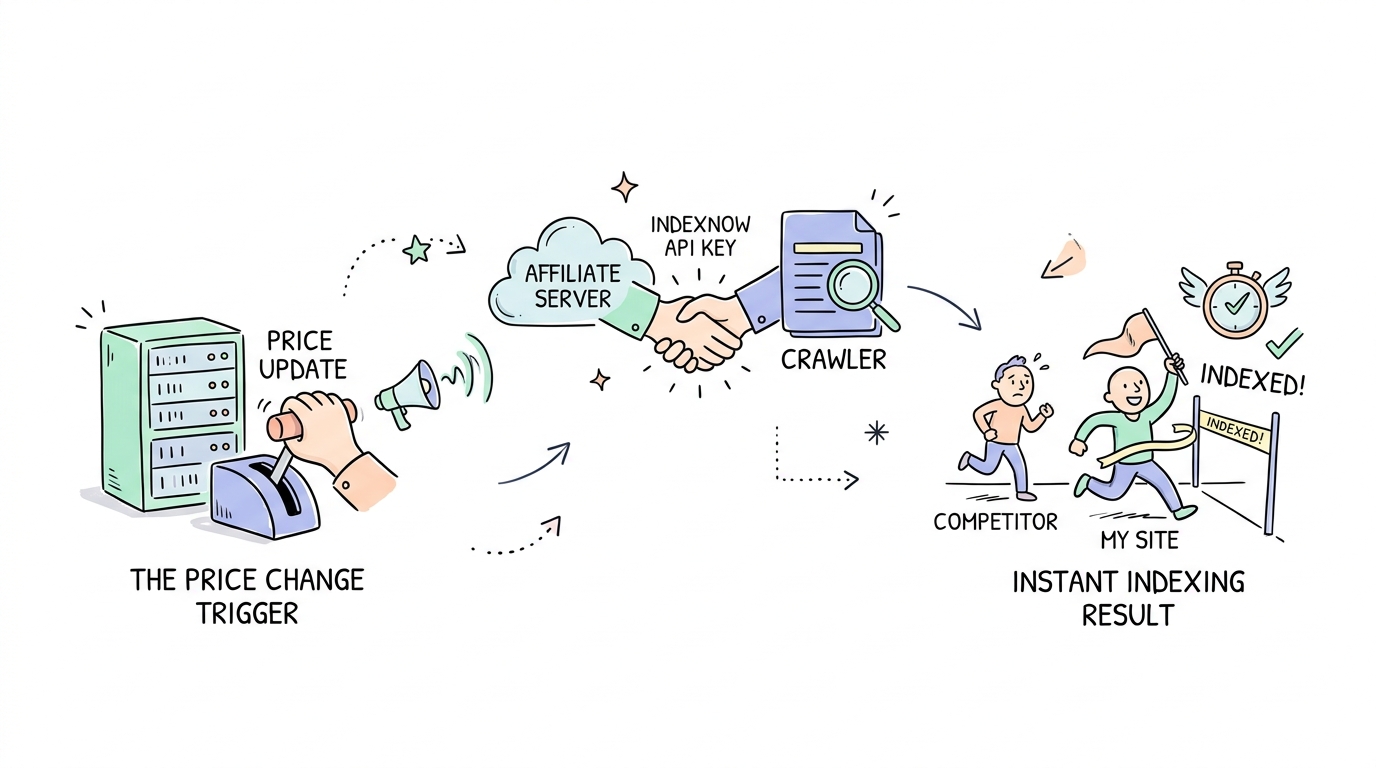 Implementing IndexNow for Instant Price and Spec Synchronization