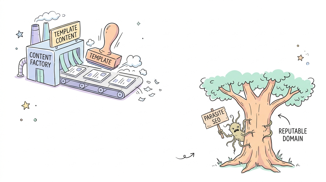 What is Google's Core Position on Mass Content Production?
