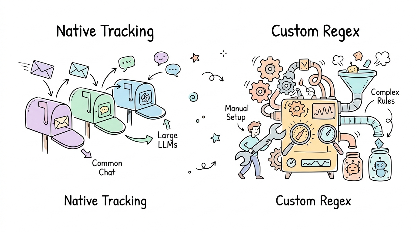 Native Tracking Vs. Custom Regex: Which Do You Need?