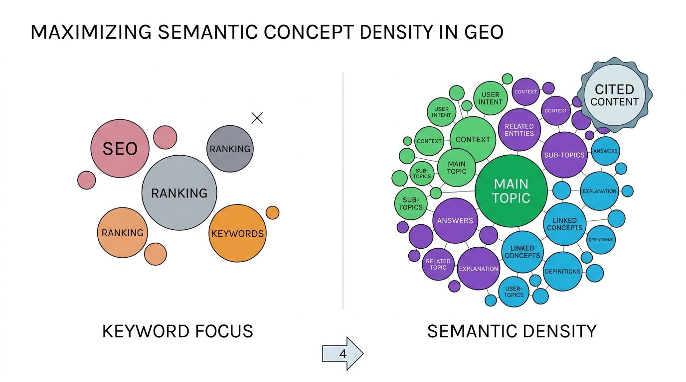Step 4: Maximize Semantic Concept Density