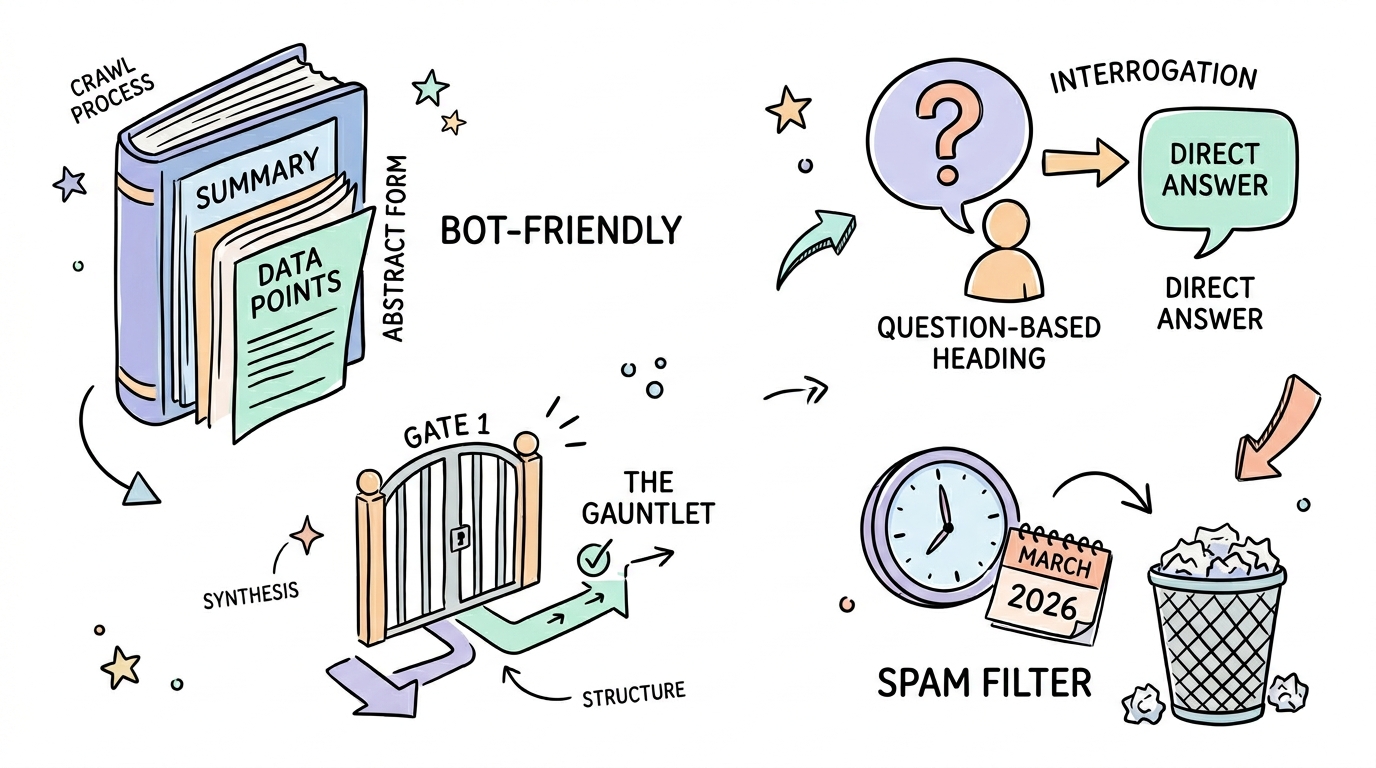 Structuring For Extractability: The Five-Gate Gauntlet