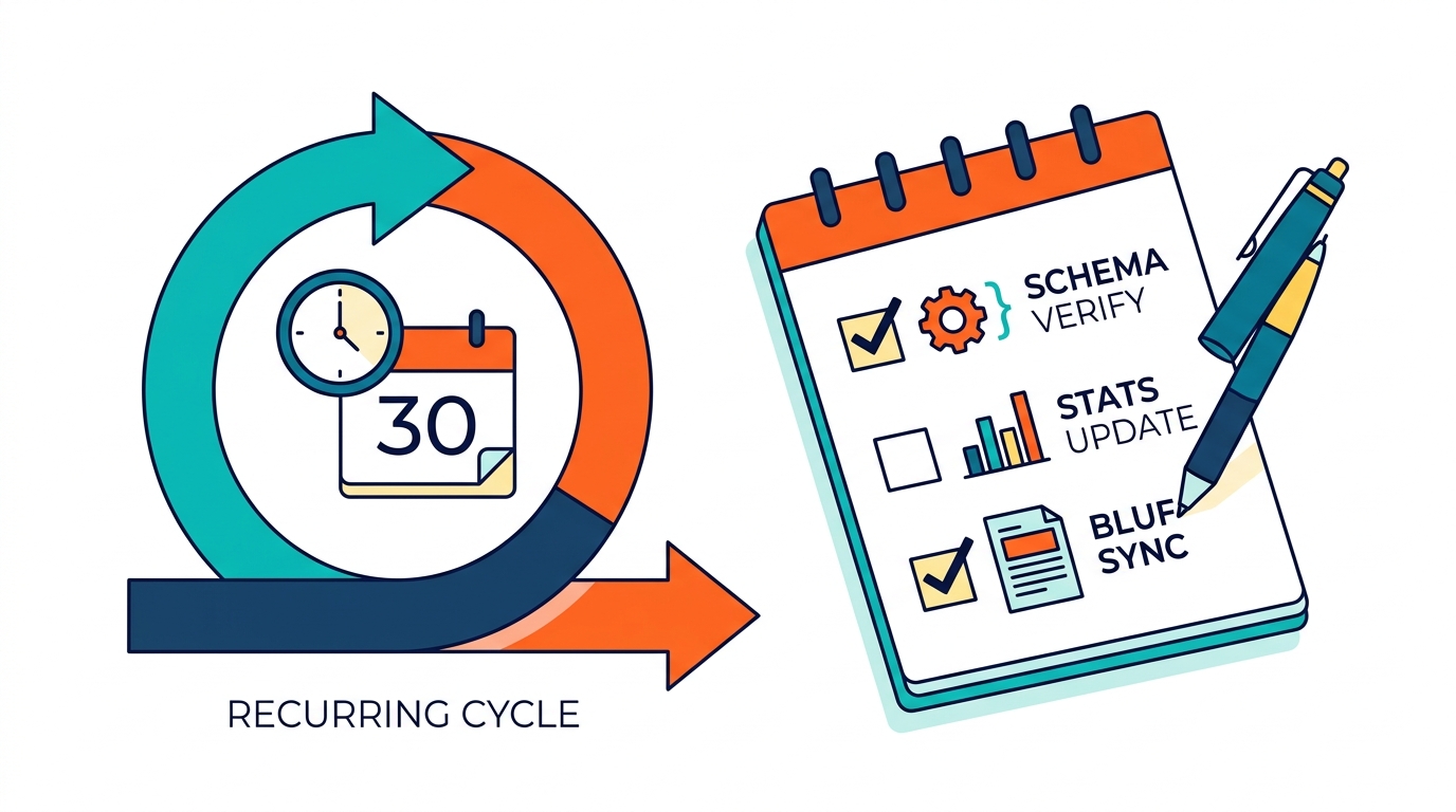 Step 7: Commit to a 30-Day Freshness Cycle