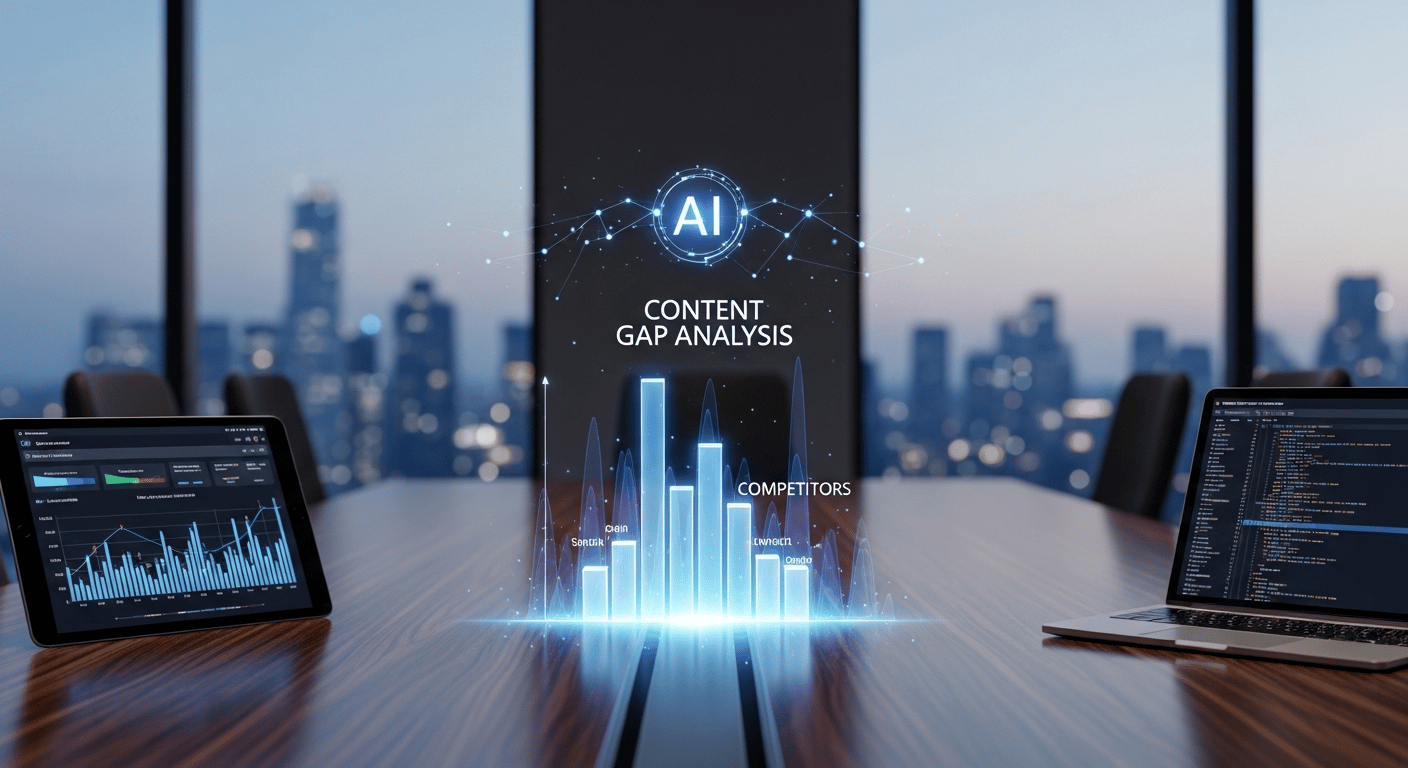 Content Gap Analysis with AI: Find What Your Competitors Miss

Generate something related to this.
high quality, professional, detailed, sharp focus