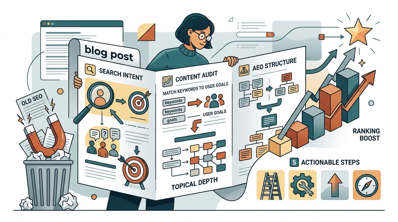 How to Audit a Blog Post for SEO Without Using 5 Different Tools