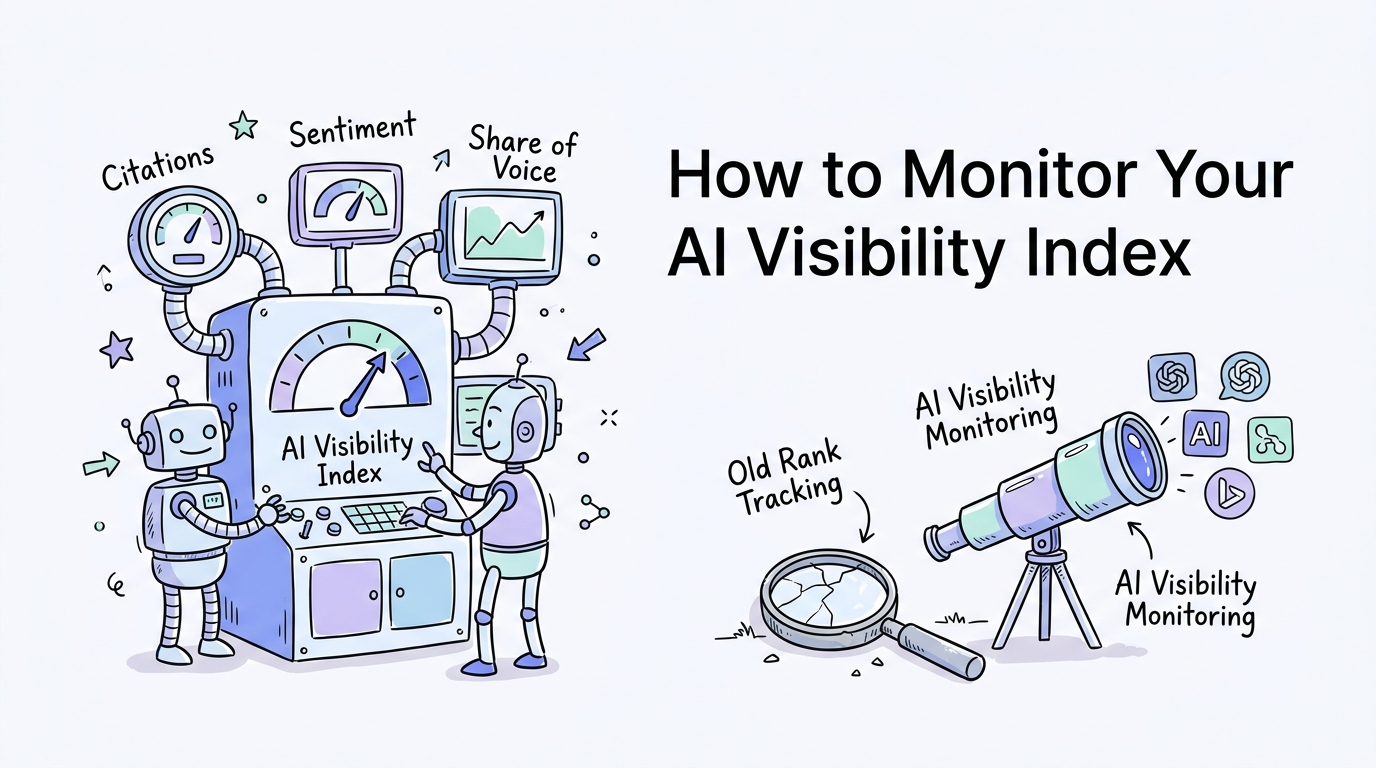 How to Monitor Your AI Visibility Index: The Evolution of Traditional Rank Tracking