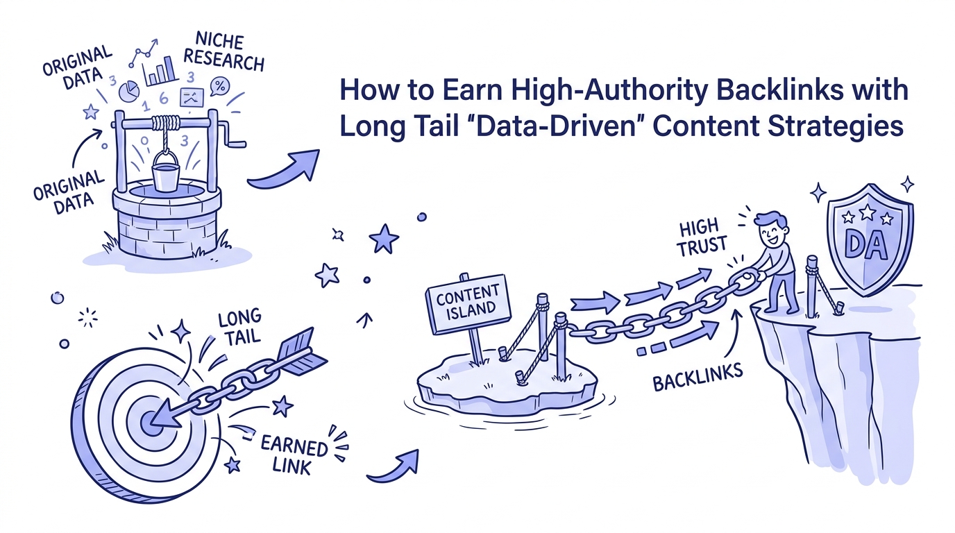 How to Earn High-Authority Backlinks with Long Tail 'Data-Driven' Content Strategies