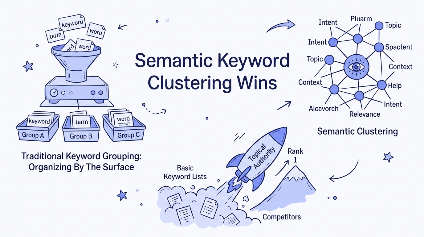 Semantic Keyword Clustering vs. Traditional Grouping: Which Strategy Wins in 2026?