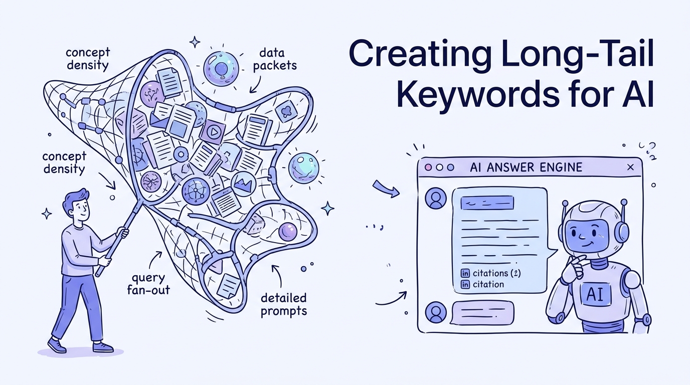 From Keywords to Conversations: Creating Long-Tail Keywords for AI Answer Engines