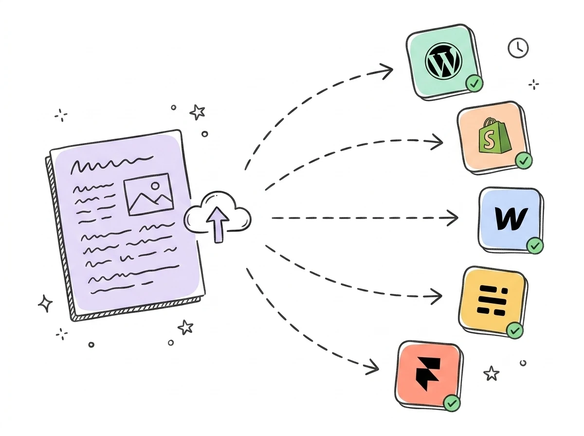 Multi-platform publishing