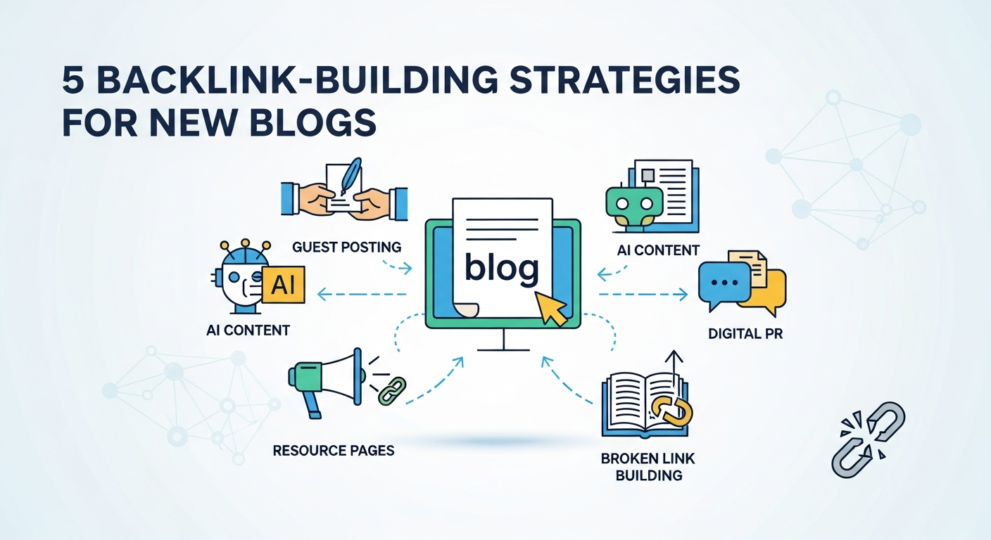5 Backlink-Building Strategies for New Blogs