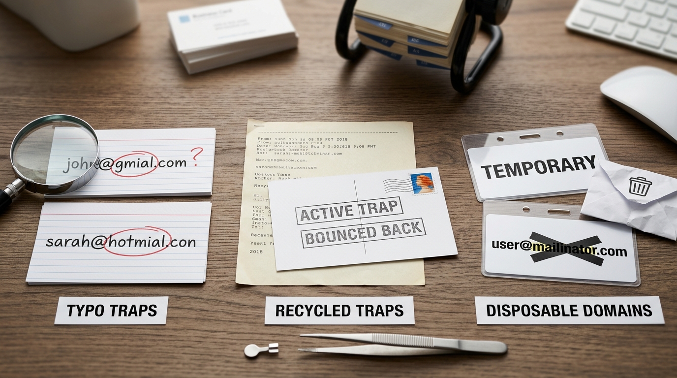 Step 2: Scrub Your Database Of Fake Domains And Traps