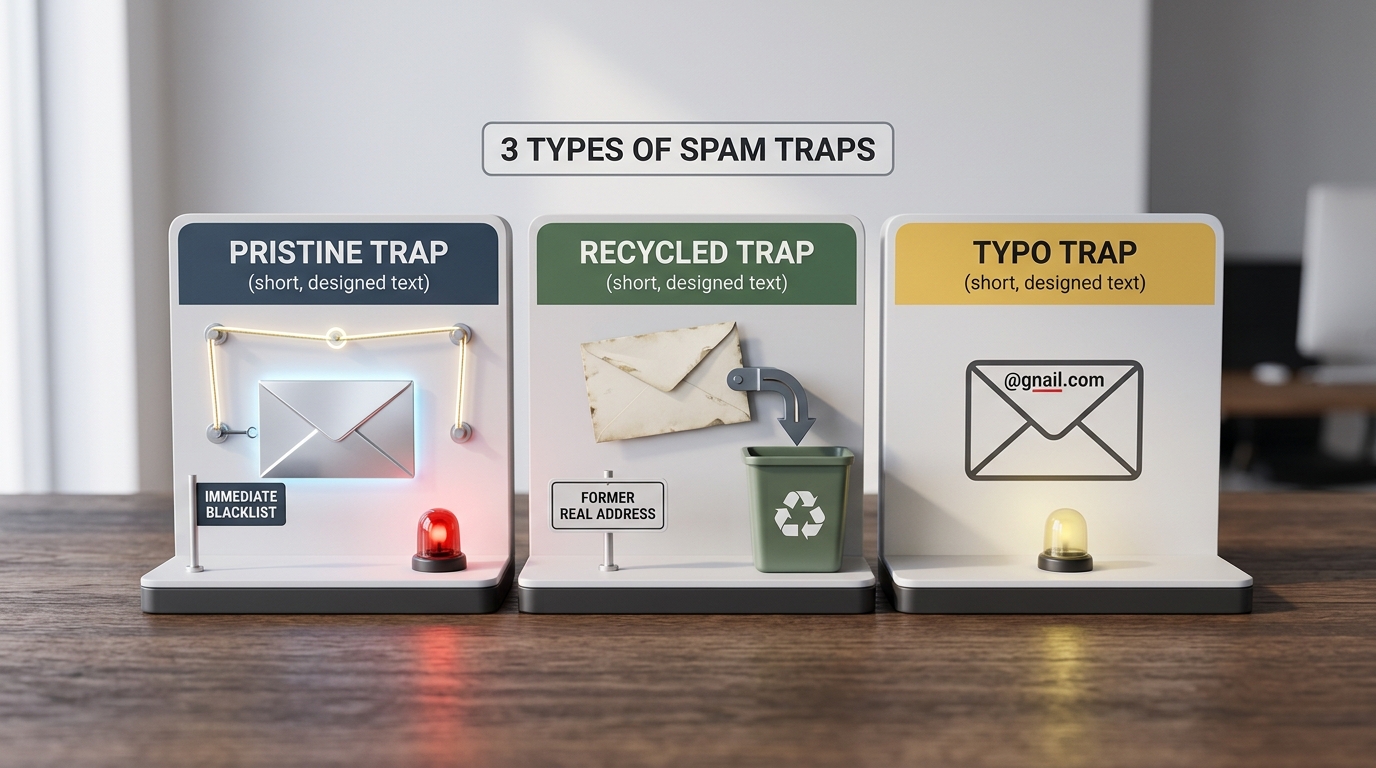 What Is a Spam Trap Email? The Three Primary Types