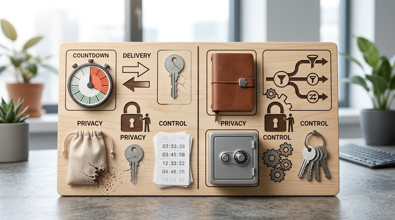 Head-to-Head: Persistence, Functionality, and Privacy