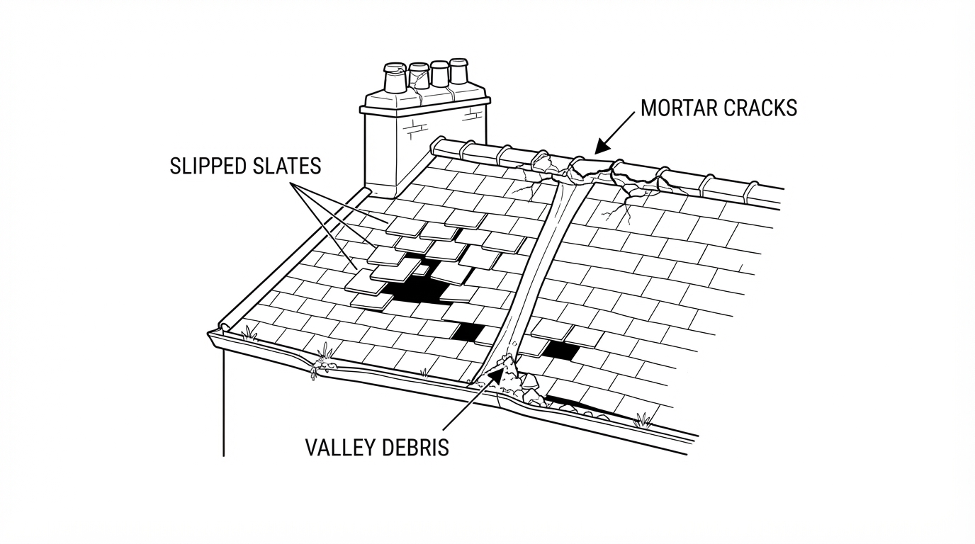 Visible Exterior Signs: Inspecting Your Roof Safely From the Ground