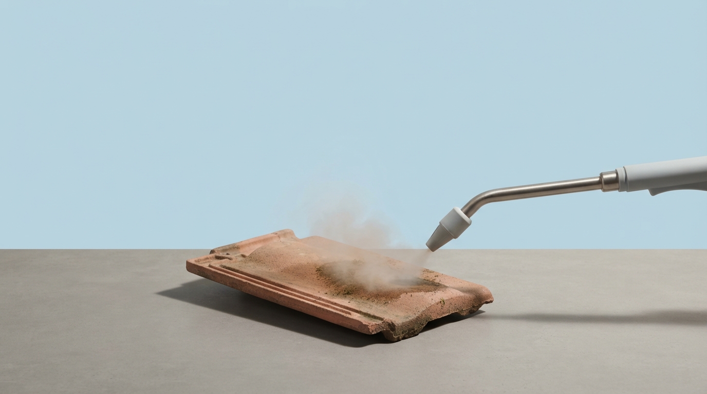 Low-Pressure Steam for Delicate Tiles