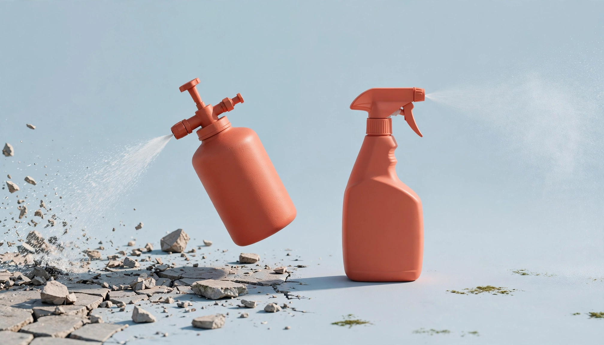 Soft Washing vs High-Pressure Washing at a Glance
